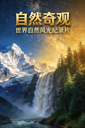 纪录片《自然奇观》海报 - 世界自然风光纪录片