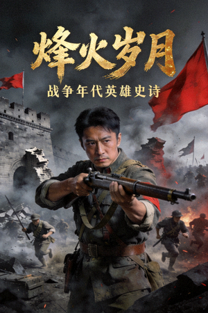 历史战争剧《烽火岁月》海报 - 战争年代英雄史诗